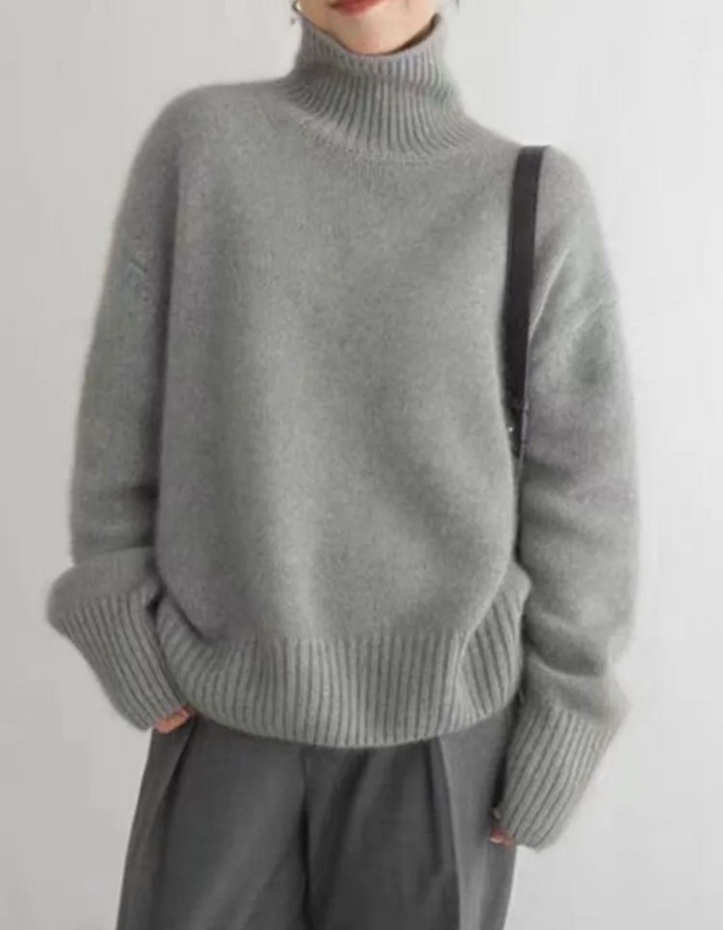 Zella – Przytulny fason – Golfowy sweter