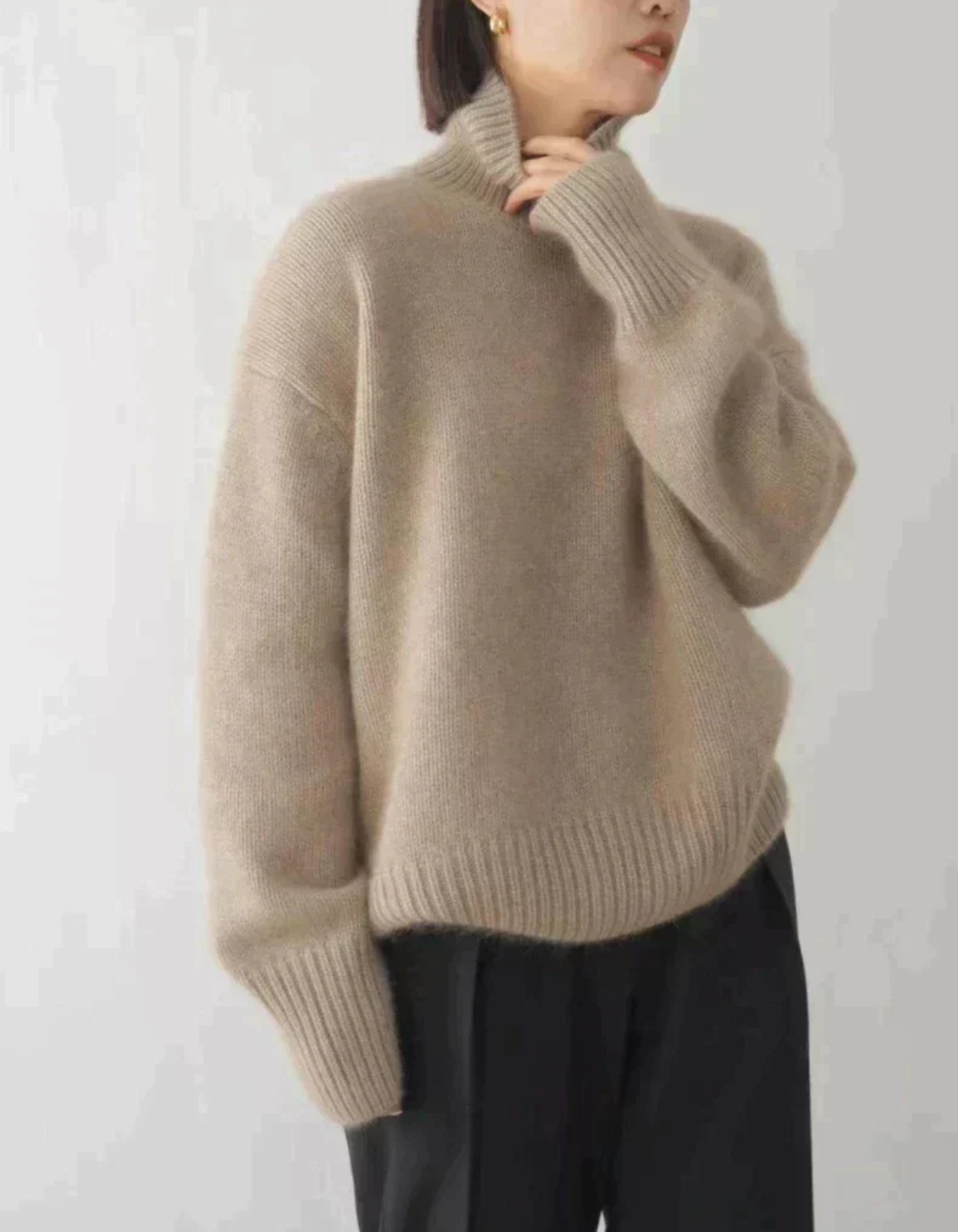 Zella – Przytulny fason – Golfowy sweter