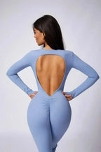 Zorina – Okrągły dekolt – Bezszwowy kombinezon sportowy