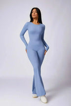 Zorina – Okrągły dekolt – Bezszwowy kombinezon sportowy