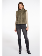 Rino & Pelle Dava – Kamizelka z miękkim – Zielony popiół